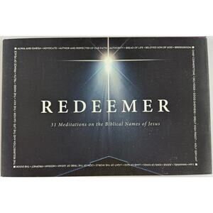 Redeemer: 31 Meditations on the Biblical Names of Jesus by TBN (Hardcover)